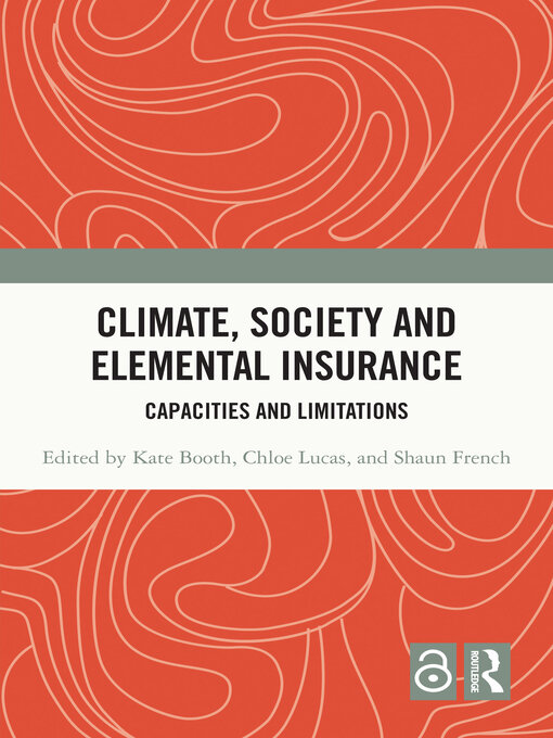תמונה של  Climate, Society and Elemental Insurance
